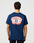 Wrangler Men's Graphic Tiger T-Shirt In Navy - Rodeo In