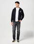 Wrangler Men's Graphic Zip Hoodie In Black