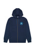 Wrangler Men's Graphic Zip Hoodie In Navy