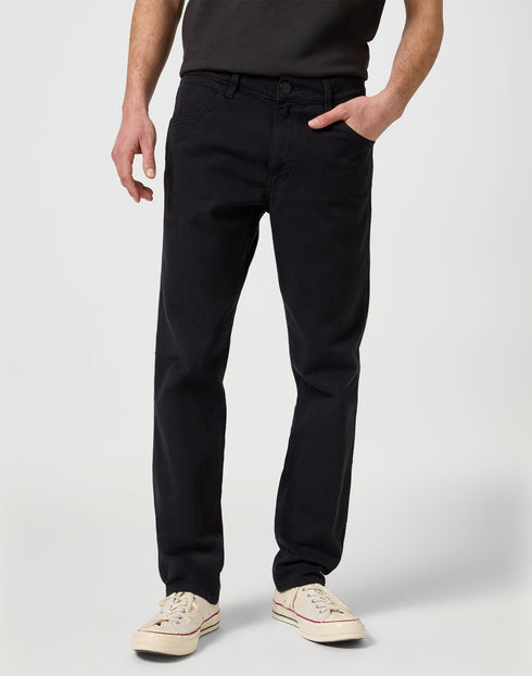 Wrangler Men's Greensboro Jeans In Black Rinse