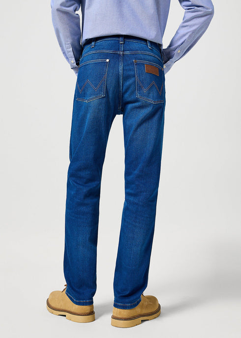 Wrangler Men's Greensboro Jeans In Blue Jam