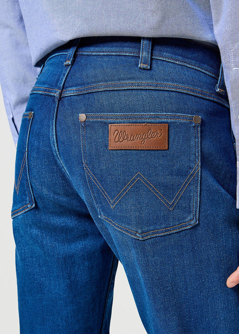 Wrangler Men's Greensboro Jeans In Blue Jam