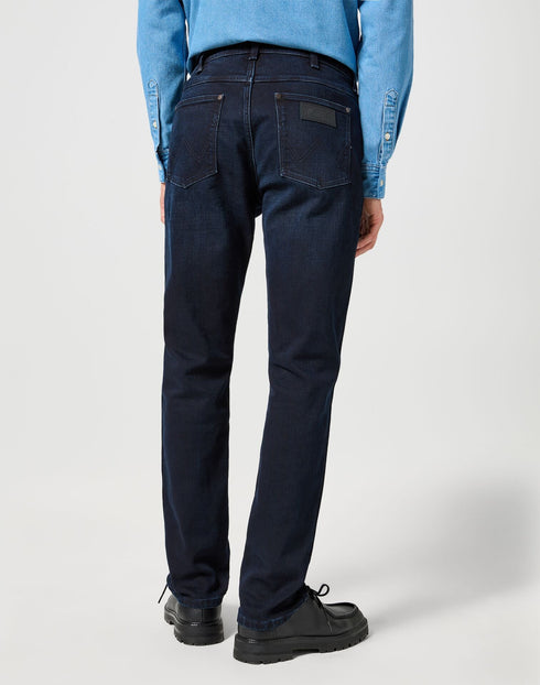 Wrangler Men's Greensboro Jeans In Deep Blue Black
