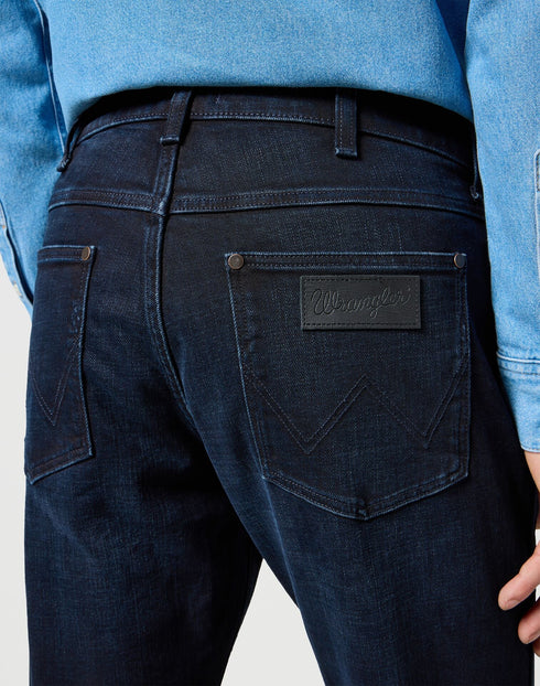 Wrangler Men's Greensboro Jeans In Deep Blue Black - Rodeo In
