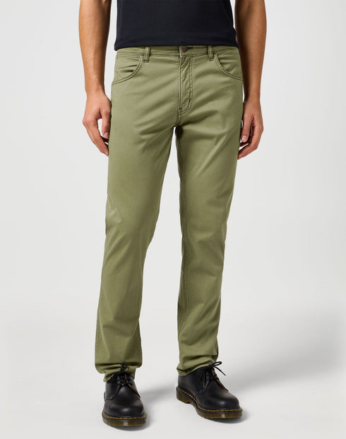 Wrangler Men's Greensboro Jeans In Dusty Olive