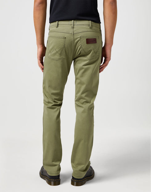 Wrangler Men's Greensboro Jeans In Dusty Olive - Rodeo In