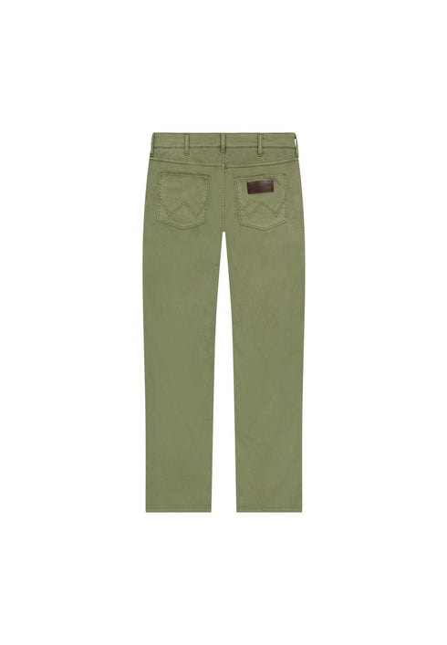 Wrangler Men's Greensboro Jeans In Dusty Olive - Rodeo In