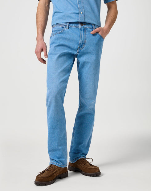 Wrangler Men's Greensboro Jeans In Mist - Rodeo In
