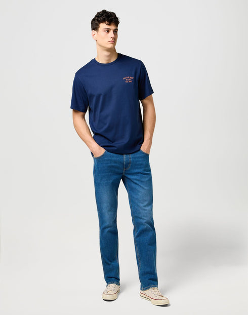 Wrangler Men's Greensboro Jeans In Oakwood Blue - Rodeo In