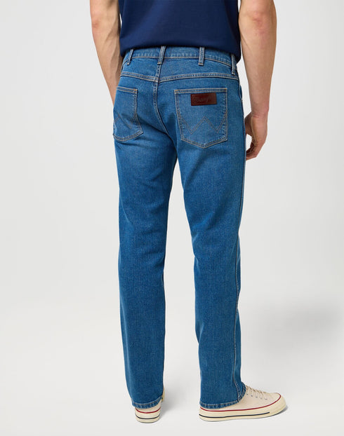 Wrangler Men's Greensboro Jeans In Oakwood Blue - Rodeo In