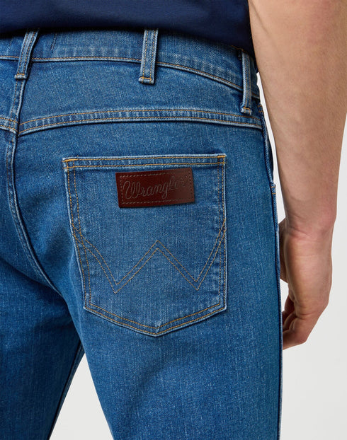 Wrangler Men's Greensboro Jeans In Oakwood Blue - Rodeo In