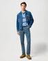 Wrangler Men's Greensboro Jeans In Steel Slate - Rodeo In