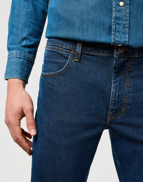 Wrangler Men's Greensboro Jeans In Stone River