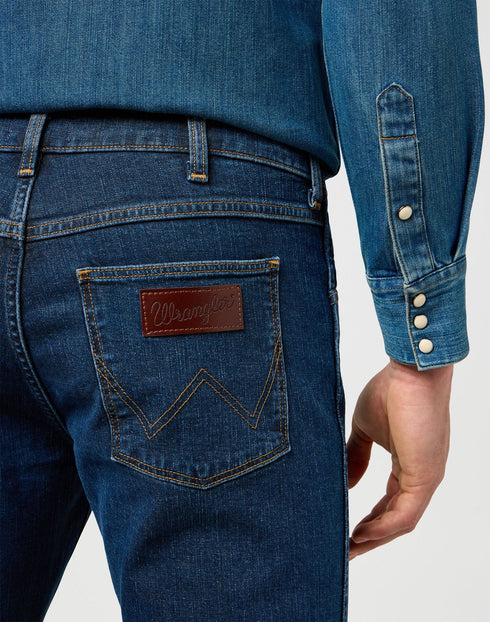 Wrangler Men's Greensboro Jeans In Stone River