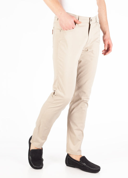 Wrangler Men's Greensboro Pants In Plaza Taupe