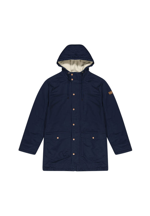 Wrangler Men's Heavy Puffer Jacket In Navy