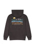 Wrangler Men's Hoodie In Faded Black