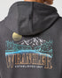 Wrangler Men's Hoodie In Faded Black