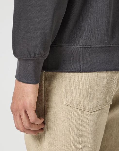 Wrangler Men's Hoodie in Faded Black