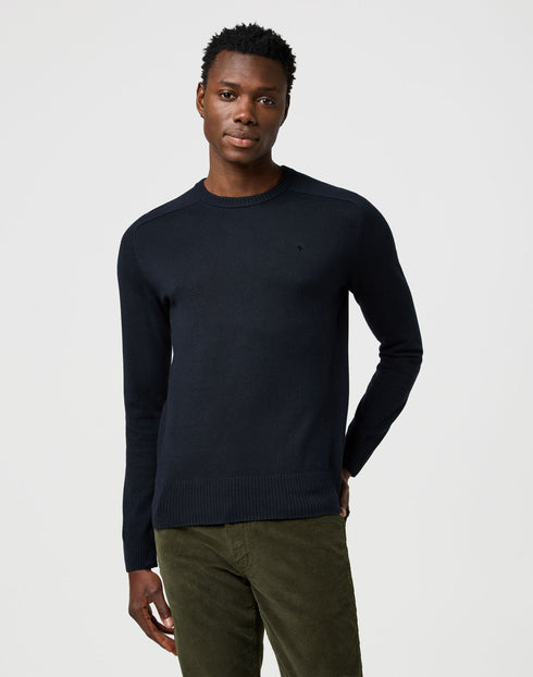 Wrangler Men's Knit Sweater In Black