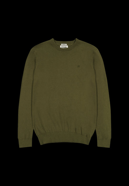 Wrangler Men's Knit Sweater In Ivy Green