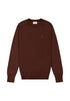 Wrangler Men's Knit Sweater In Mahogany