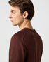 Wrangler Men's Knit Sweater In Mahogany