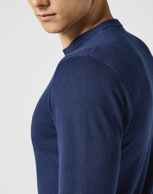 Wrangler Men's Knit Sweater In Navy