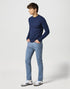 Wrangler Men's Knit Sweater In Navy