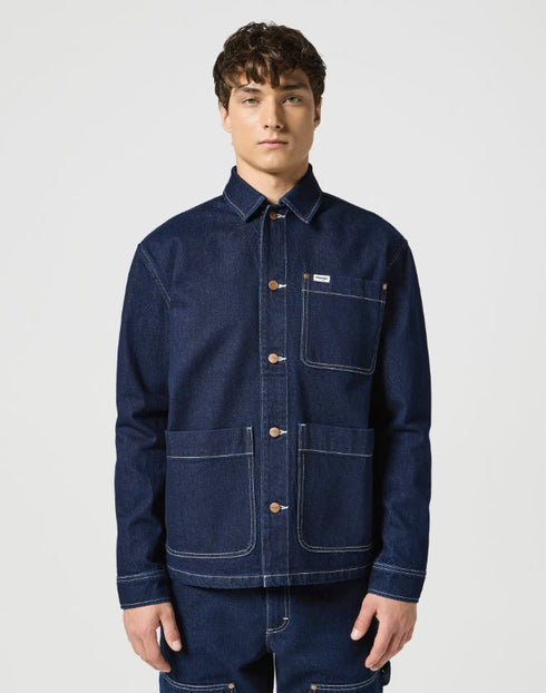 Wrangler Men's Kobe Chore Jacket in Bad Hoss