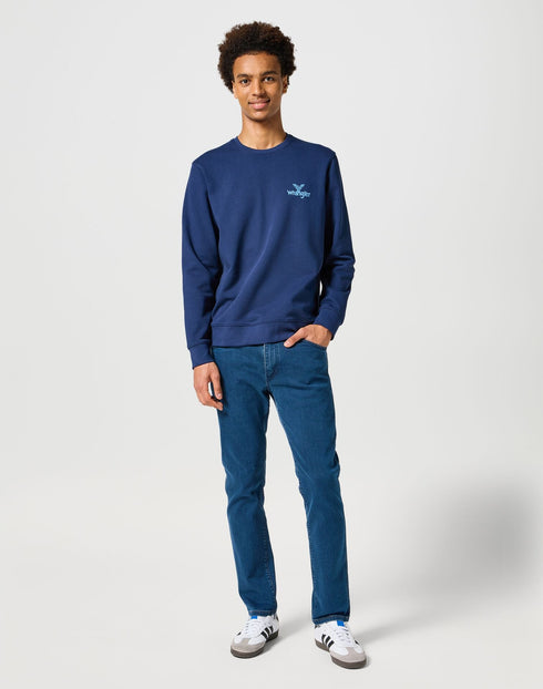 Wrangler Men's Larston Jeans In Blue Grey