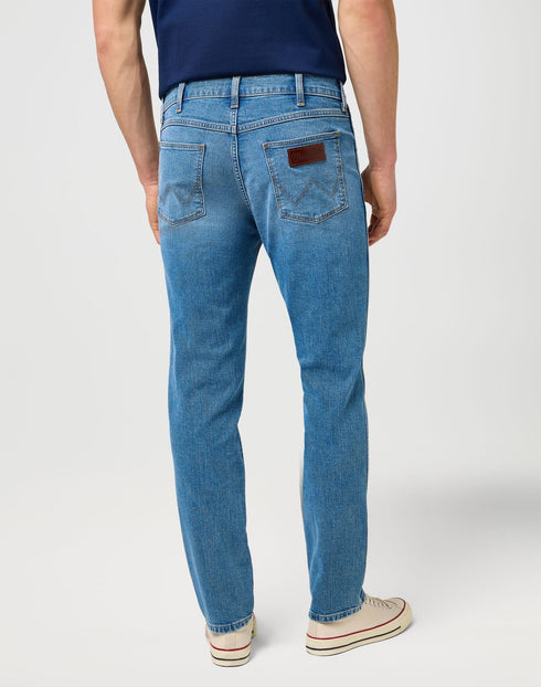 Wrangler Men's Larston Jeans In Coastal Blue - Rodeo In