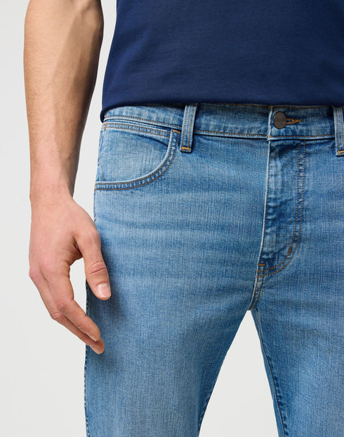 Wrangler Men's Larston Jeans In Coastal Blue - Rodeo In