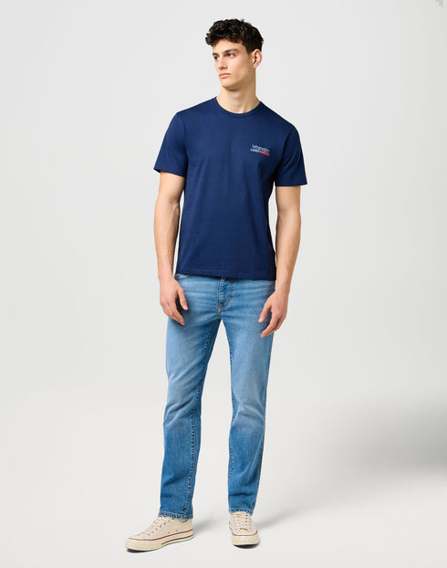 Wrangler Men's Larston Jeans In Coastal Blue - Rodeo In