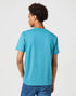 Wrangler Men's Logo Stars T-Shirt In Storm Blue
