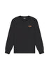 Wrangler Men's Long Sleeve Americana T-Shirt In Black - Rodeo In