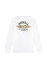 Wrangler Men's Long Sleeve Americana T-Shirt In Worn White