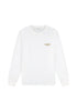 Wrangler Men's Long Sleeve Americana T-Shirt In Worn White