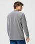 Wrangler Men's Long Sleeve Refined Polo T-Shirt In Black