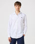 Wrangler Men's Long Sleeve Shirt In White Oxford - Rodeo In