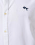 Wrangler Men's Long Sleeve Shirt In White Oxford