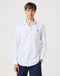 Wrangler Men's Long Sleeve Shirt In White Oxford