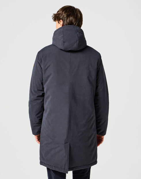 Wrangler Men's Mid Long Jacket In Black