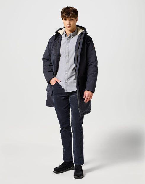 Wrangler Men's Mid Long Jacket In Black