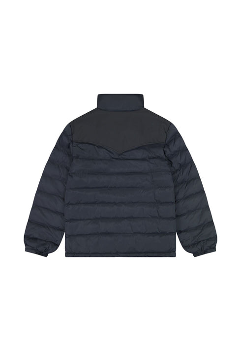 Wrangler Men's Packable Puffer Jacket In Black - Rodeo In