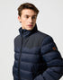 Wrangler Men's Packable Puffer Jacket In Black - Rodeo In