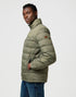 Wrangler Men's Packable Puffer Jacket In Dusty Olive - Rodeo In