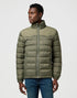Wrangler Men's Packable Puffer Jacket In Dusty Olive - Rodeo In