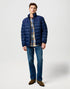 Wrangler Men's Packable Puffer Jacket In Navy - Rodeo In