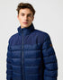 Wrangler Men's Packable Puffer Jacket In Navy - Rodeo In